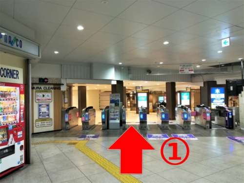 从堺东站出发的路线1